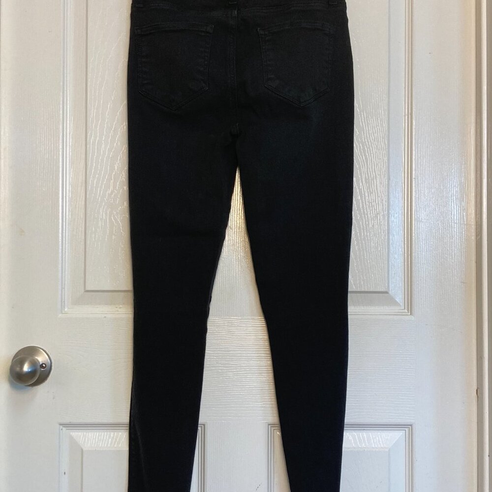Women's jeans by Paige black sze 27 - Picture 3 of 4
